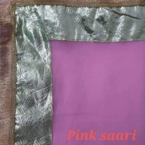 Pink Saree